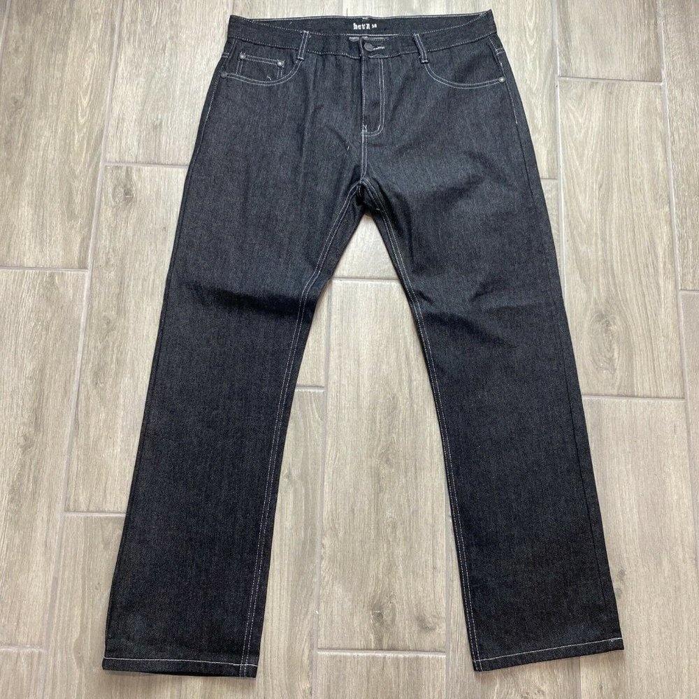Hova Dark Denim Mens Jeans Size 38 x 34